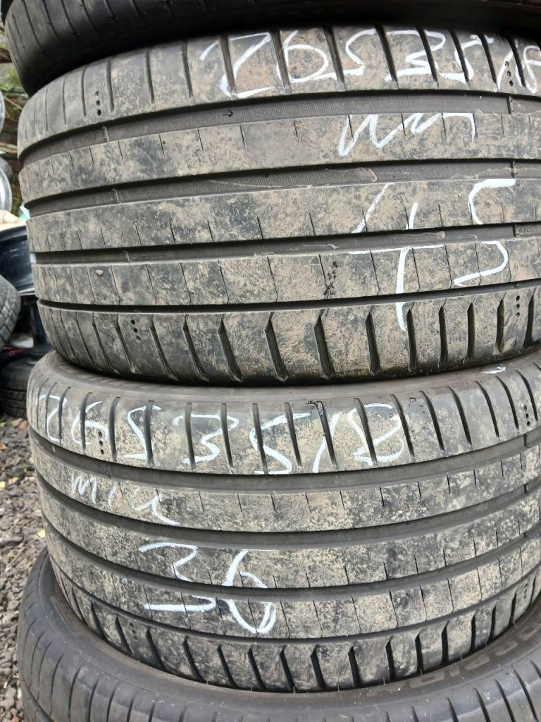 265 35 18 PART WORN TYRES MATCHING MICHELIN USED TIRE 