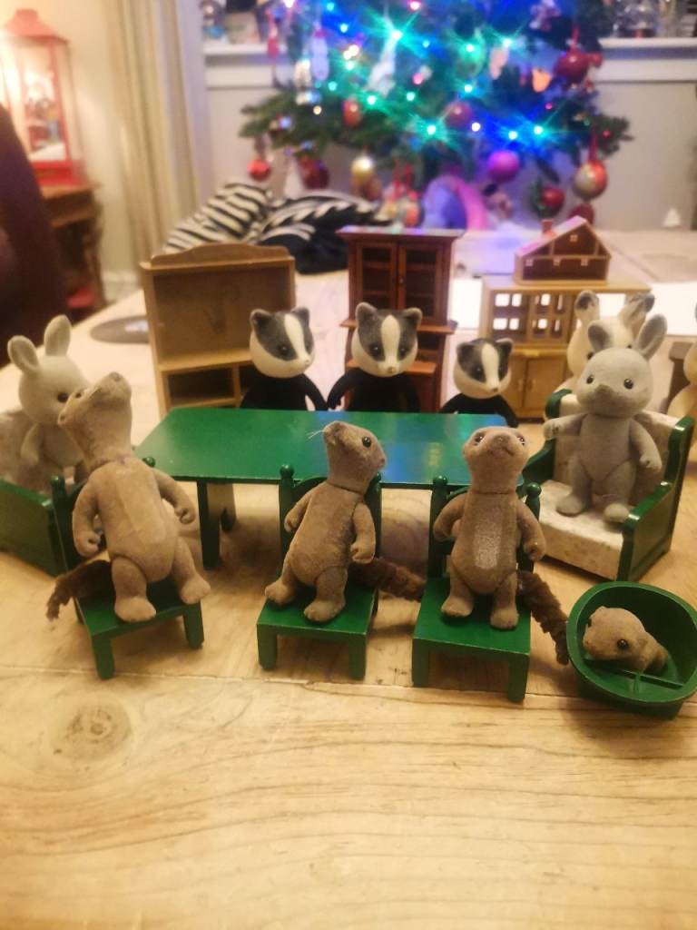 Vintage sylvanian families job lot