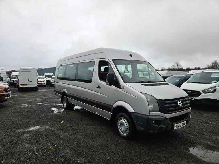 2013 ON 13 PLATE VOLKSWAGEN CRAFTER CR50 2.5 TDI 1O SEATER MAXI MINIBUS