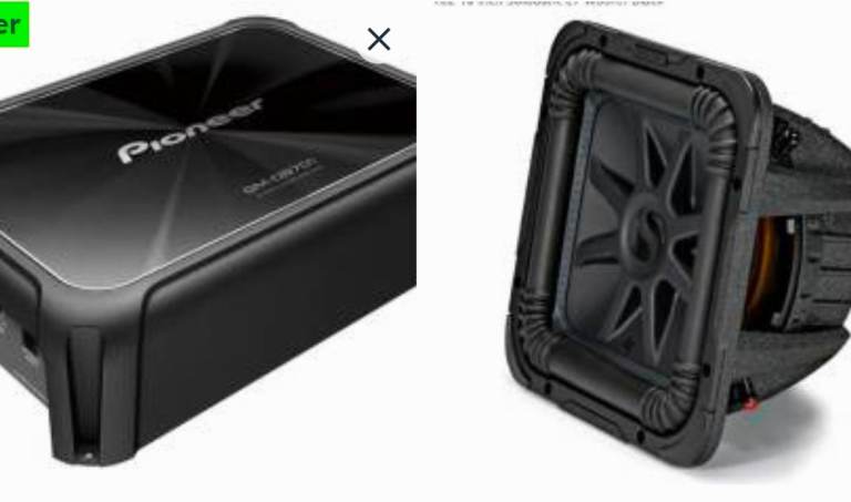 Pioneer 9701 apm & 12" kicker solo baric7