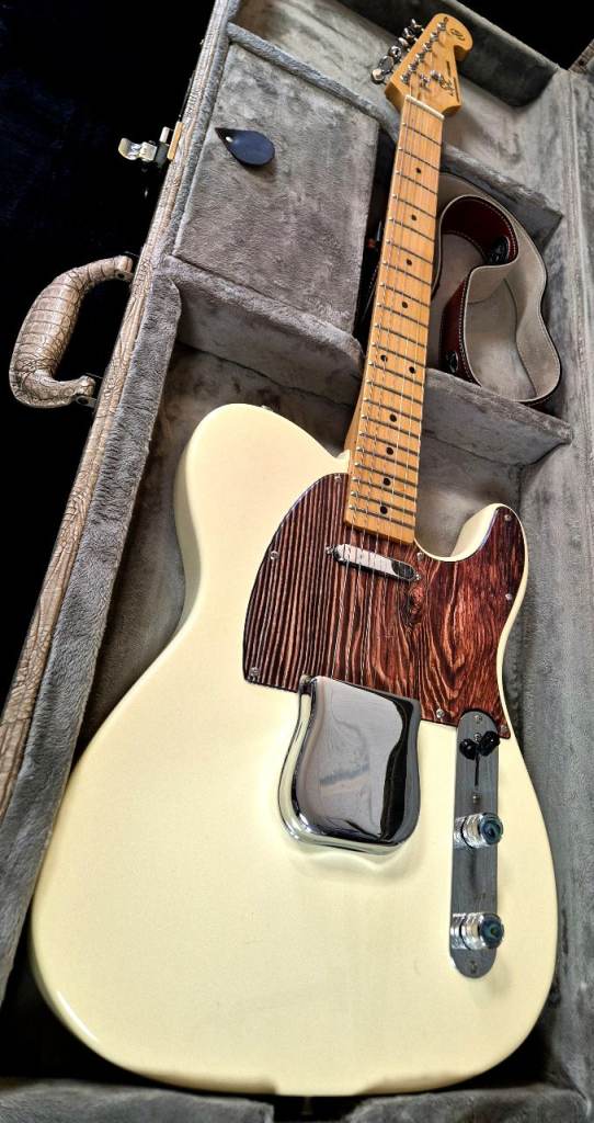 SX VTG Custom Telecaster & Deluxe Hard Case 