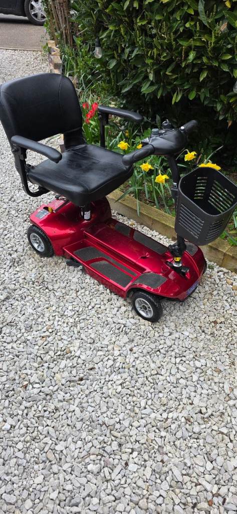 Mobility scooter.