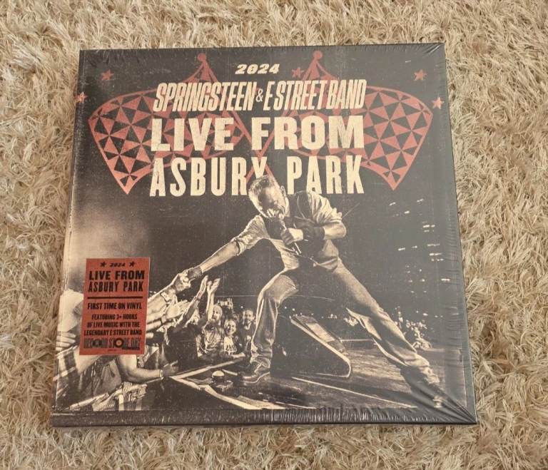 Bruce Springsteen Live From Asbury Park 2024 5LP Boxset Vinyl RSD 2026