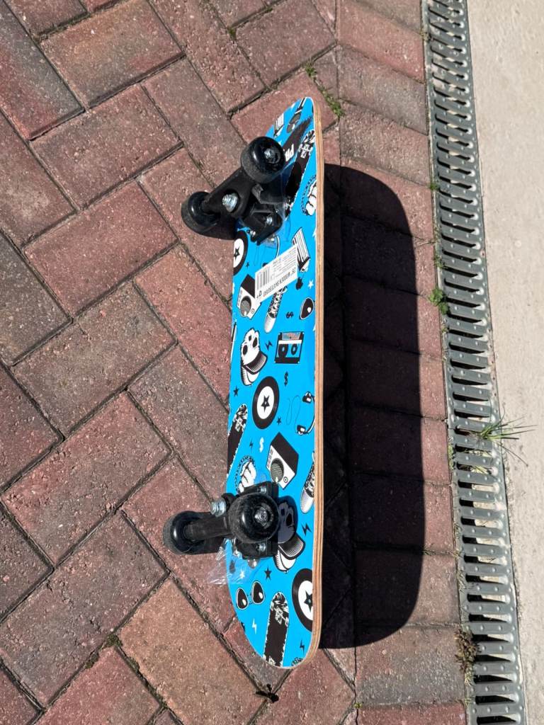 Slightly used skateboard 