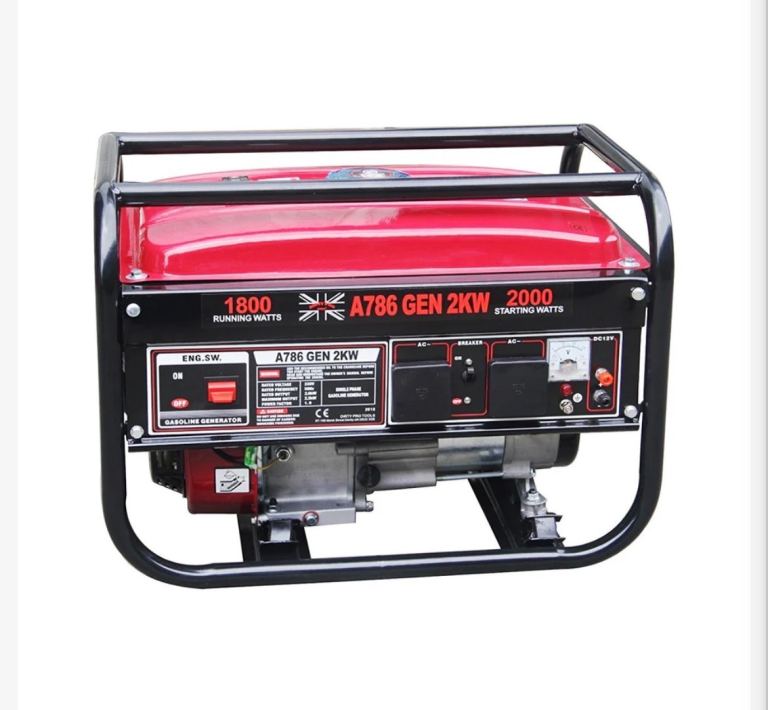 A786 GEN 2KW Petrol Generator - NEW & UNUSED