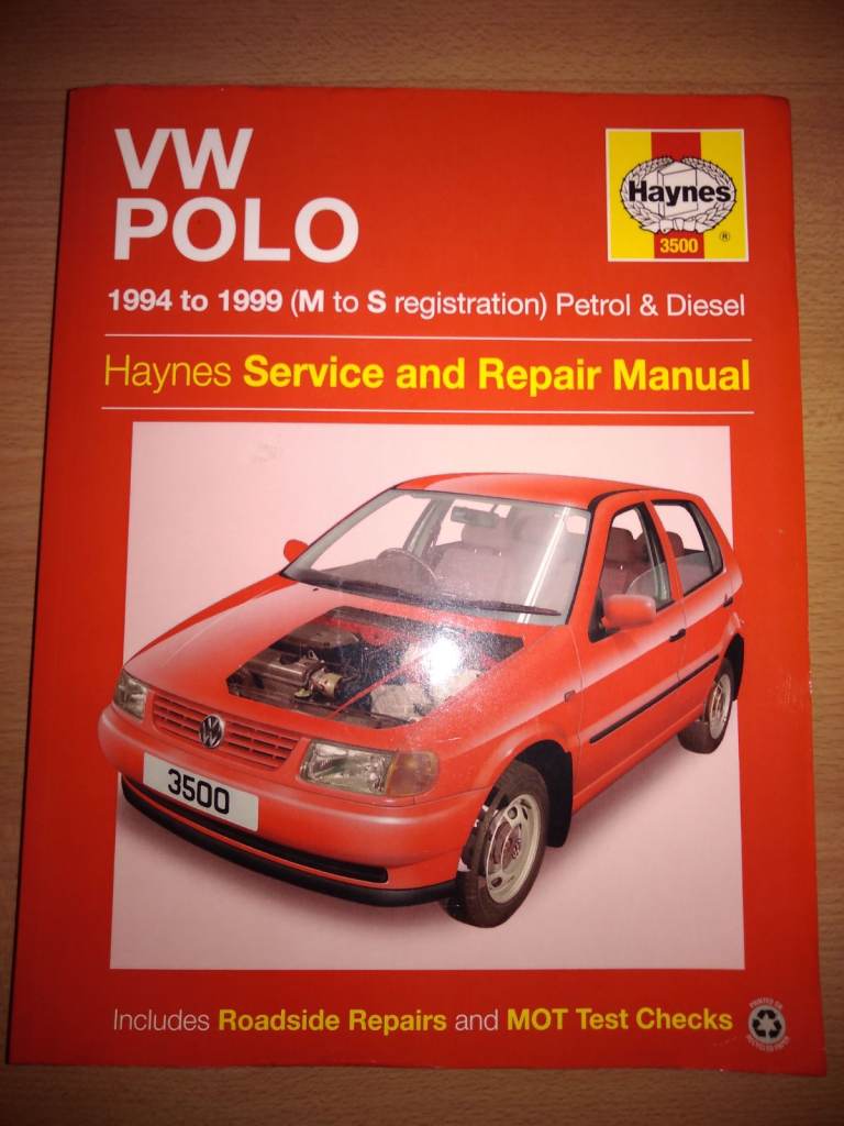 VW polo manual book 