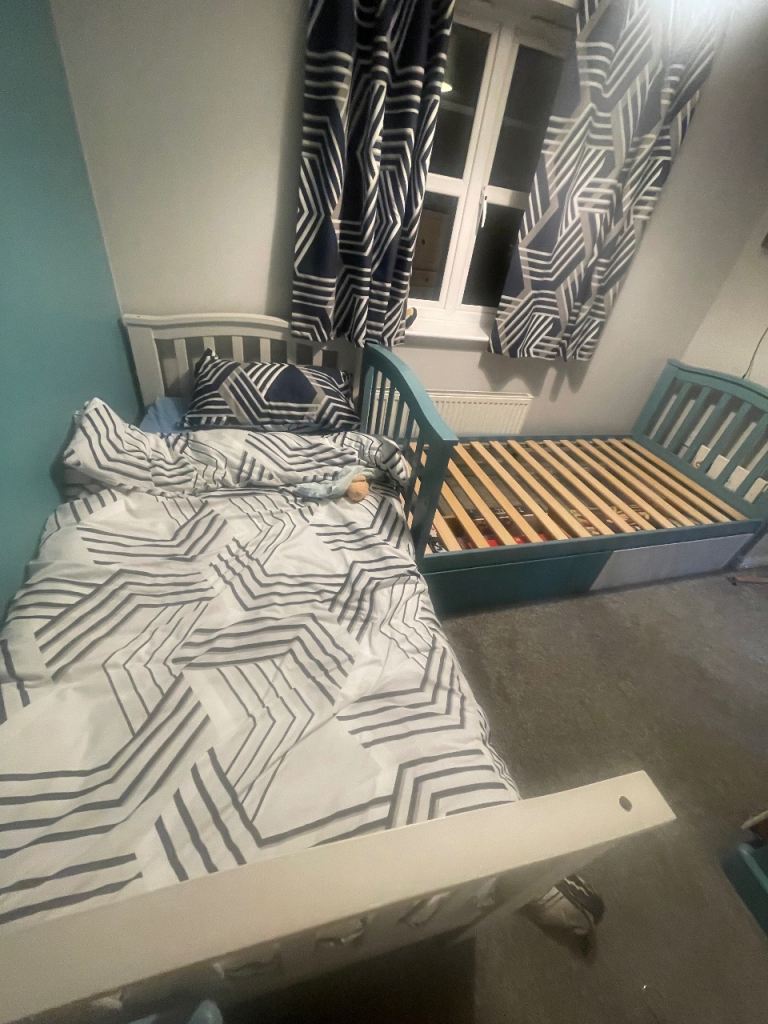 Solid Painted pine bunk beds