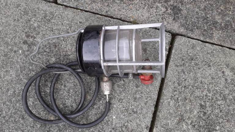 Vintage Gas lamp bullfinch 1616