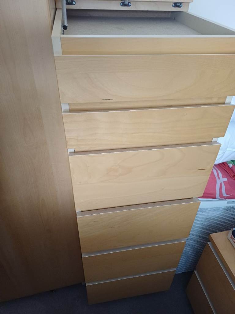 Ikea Malm 6 drawer chest