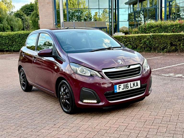 AUTOMATIC - 1 LITRE PETROL - 2016 Peugeot 108 - NO ADVISORIES - Only £20 per year road tax