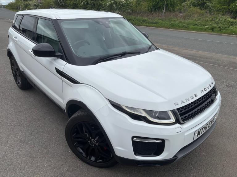 2016 Land Rover Range Rover Evoque ED4 SE TECH DIESEL MANUAL WHITE HEATED ELECTRIC LEATHER SEATS ...