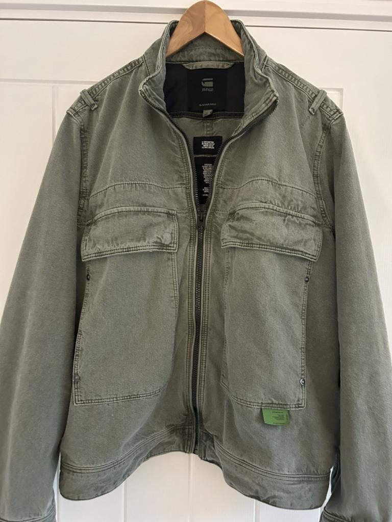 G-Star Raw Coat with Large Pockets