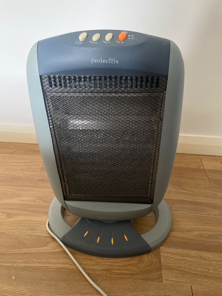 Prolectrix Electric Heater – Grey, Good Condition