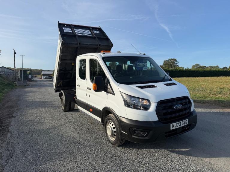 Ford Transit 2.0 350 EcoBlue Leader Double Cab tipper Aircon  4dr Die... 2023/73