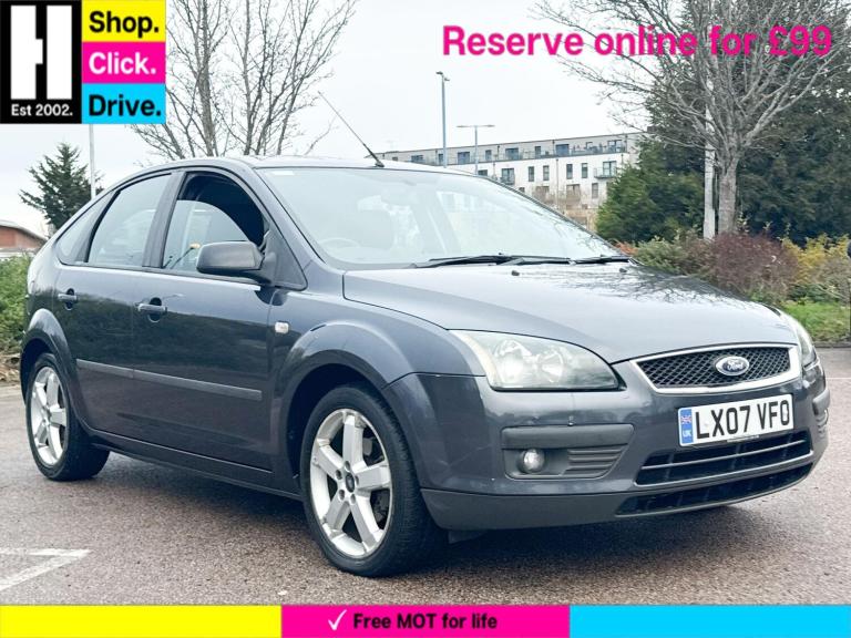 2007 Ford Focus 1.8 Zetec Climate Hatchback 5dr Petrol Manual (169 g/km, 123 bhp) HATCHBACK Petro...