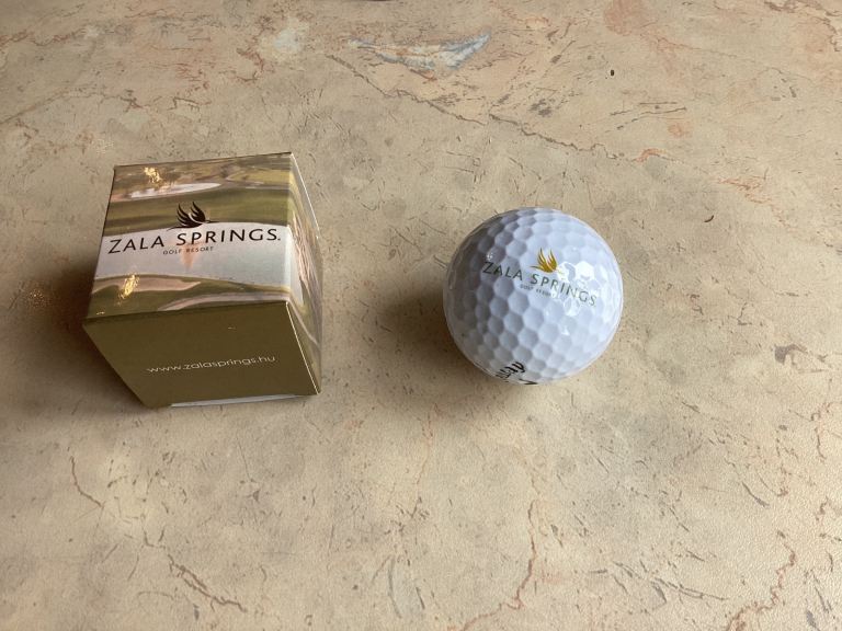 Callaway Zala Springs boxed golf ball