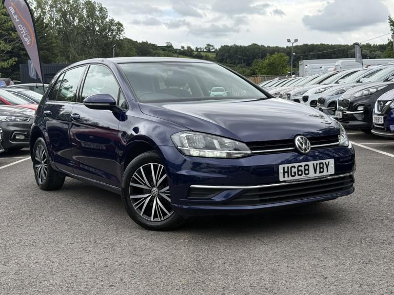2018 VOLKSWAGEN GOLF 1.5 TSI EVO SE Nav ULEZ Petrol Manual 5 Door Blue