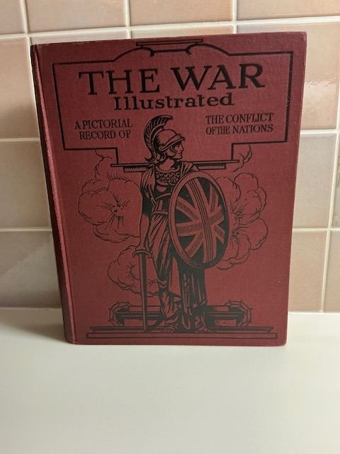 Vintage 'The War Illustrated' Book – Pictorial Record