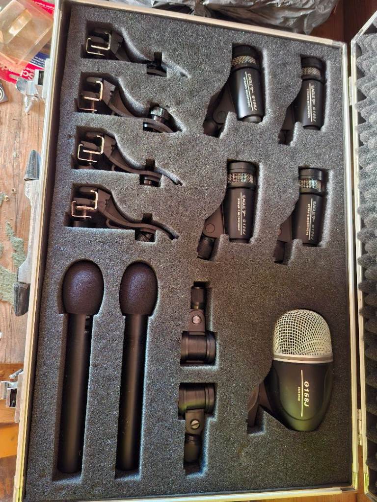 G158J drum mics