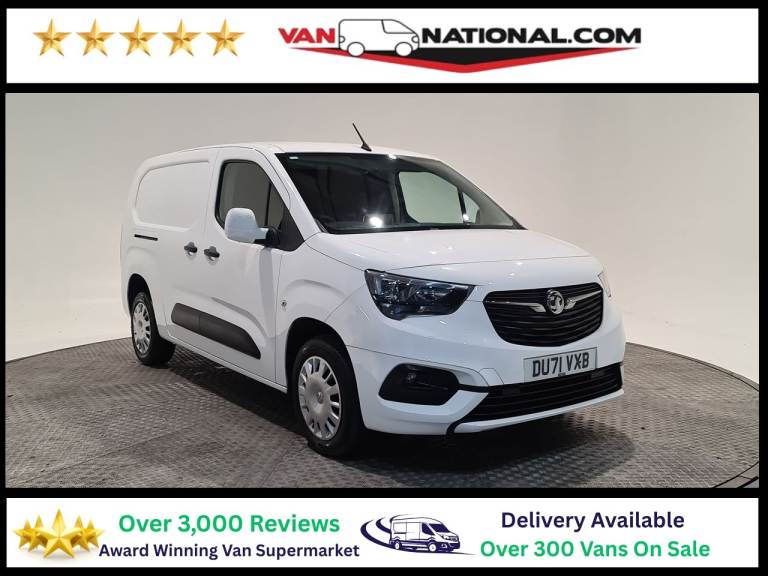 2021 Vauxhall Combo 1.5 TD 2300 SPORTIVE 100 BHP L2  LWB Panel Van Diesel Manual