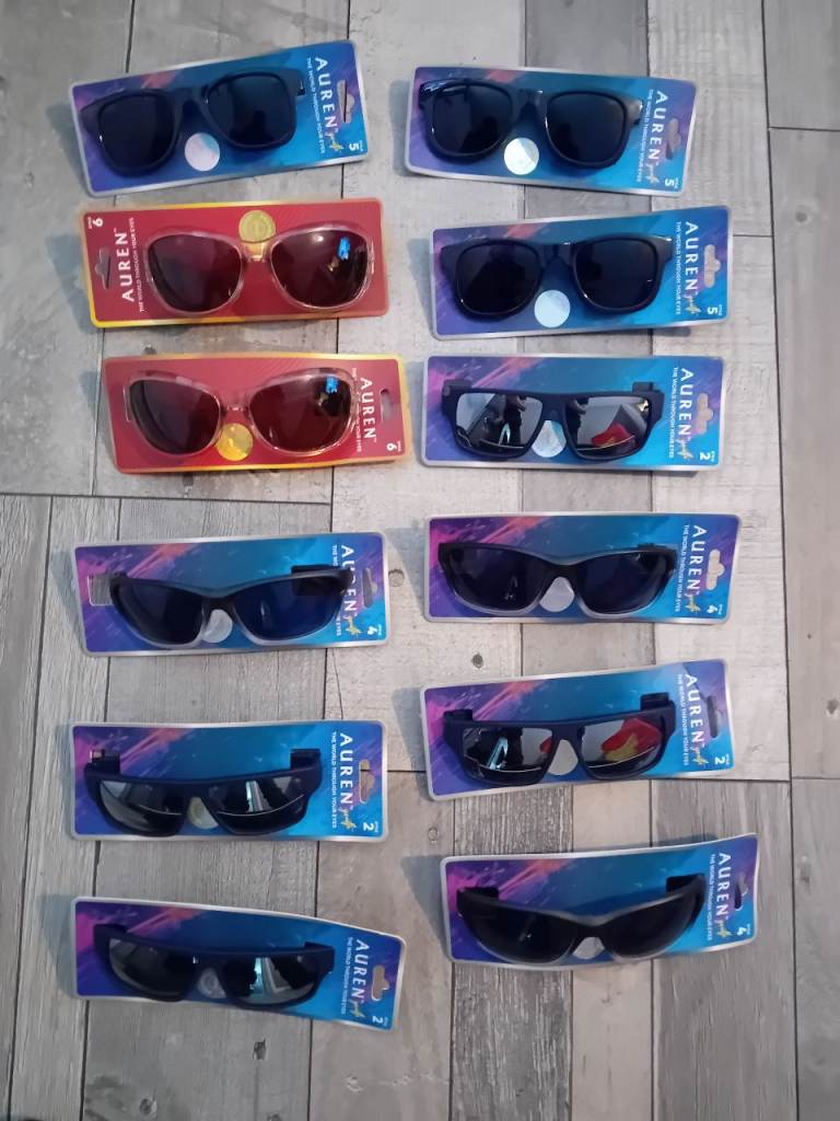 AUREN Sunglasses - New, Various Colours