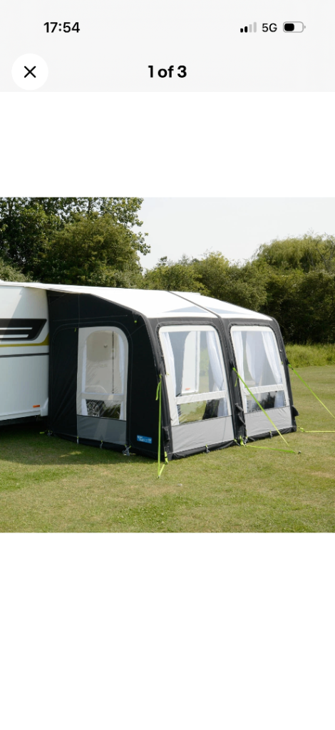Dometic 330s caravan air porch awning 