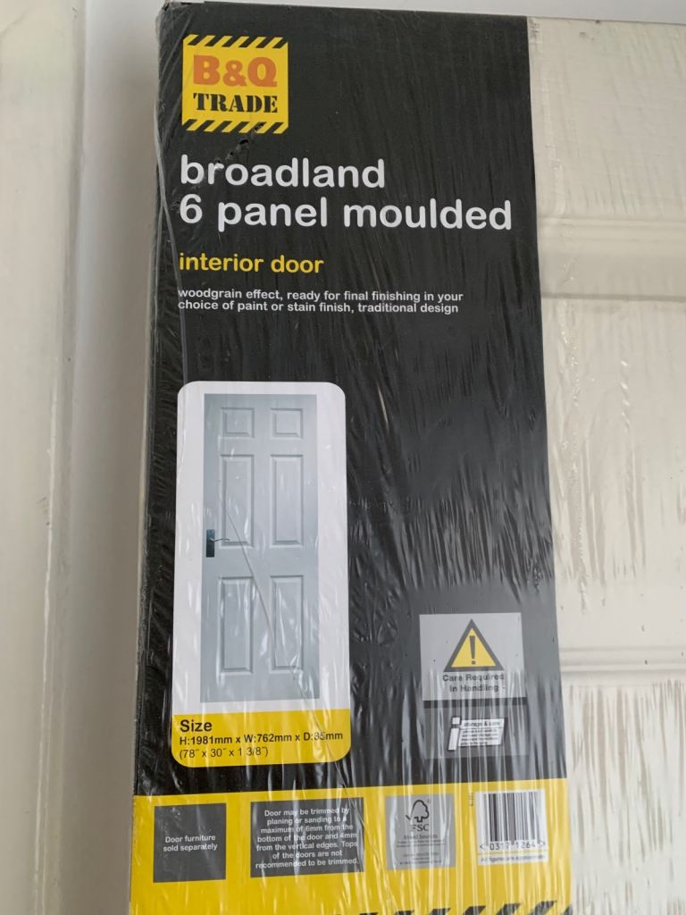 Two new internal doors 