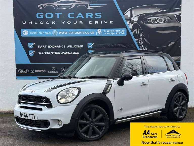 2014 MINI Countryman 2.0 Cooper SD Auto ALL4 Euro 5 5dr SUV Diesel Automatic