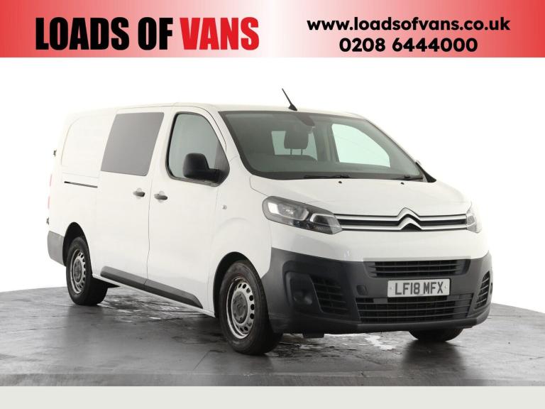 2018 Citroen Dispatch CITROEN DISPATCH 1400 CREW VAN PANEL VAN Diesel Manual