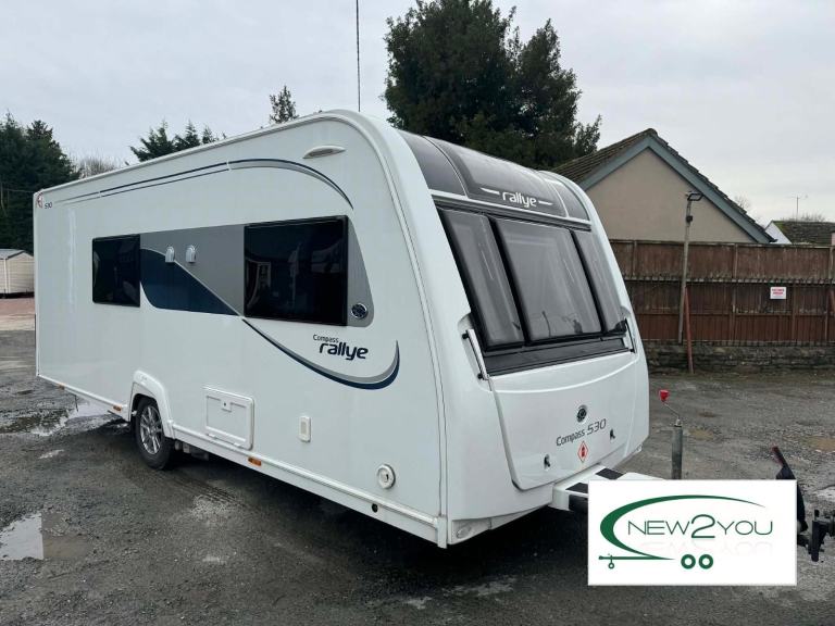 2016 Compass Rallye 530 4 Berth Caravan + Motor Mover - STOCK H024