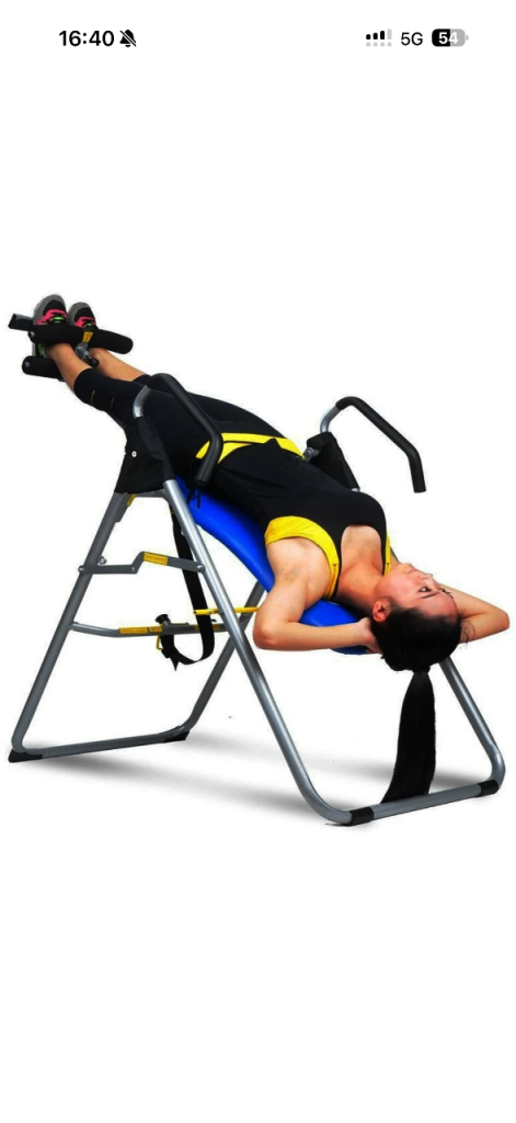 Inversion Table to help back pain.