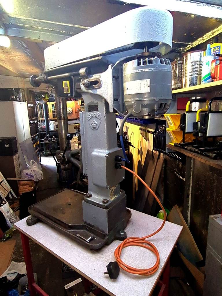 Pillar Drill - Corona 12AX - on stand with wheels