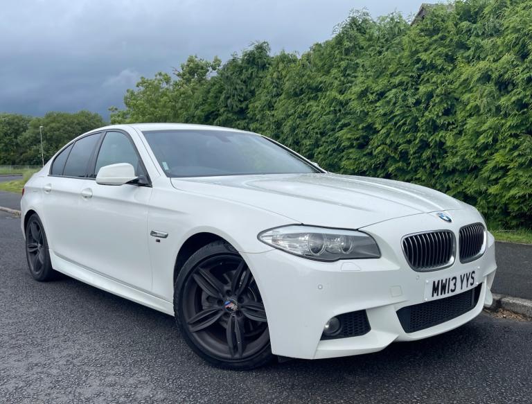 2013 BMW 5 Series 520d M Sport 4dr Step Auto* TIMING CHAIN REPLACED* SALOON Diesel Automatic