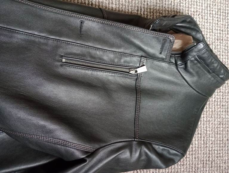 Mens leather jacket 