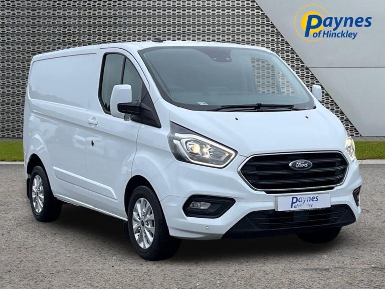 2022 Ford Transit Custom 300L1 H1 Limited 2.0L 130ps AUTO Frozen White LOW MILES