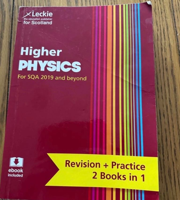 Physics higher revision book 