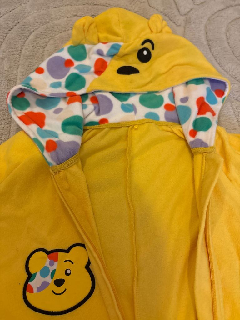 Pudsey Onesie - Great condition - Children in need