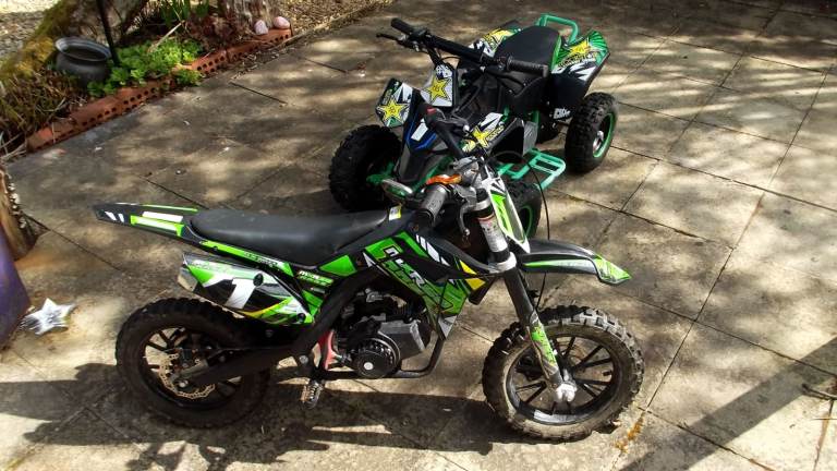 Kids Quad and Scrambler