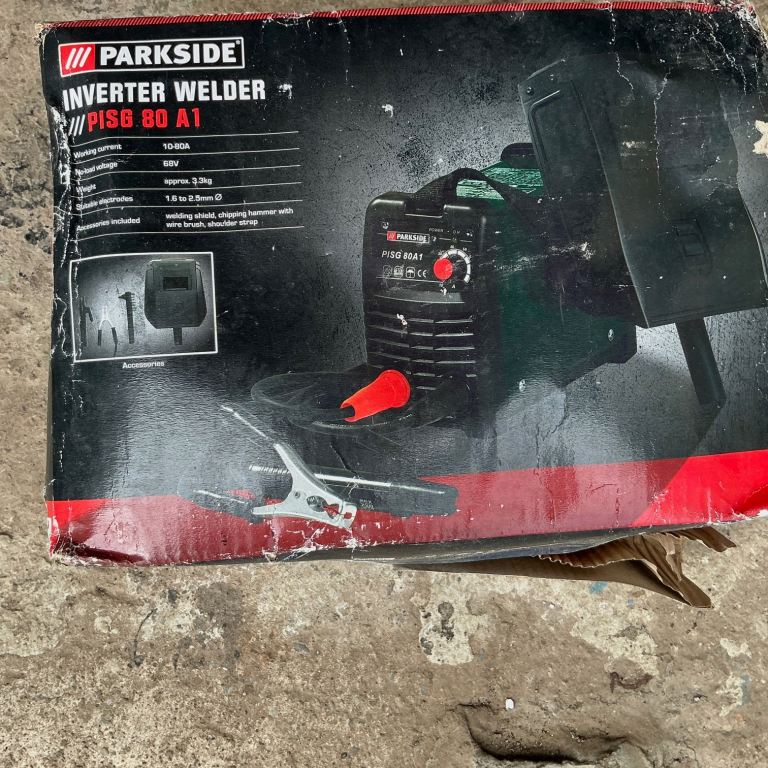 Parkside inverter welder PISG 80 A1