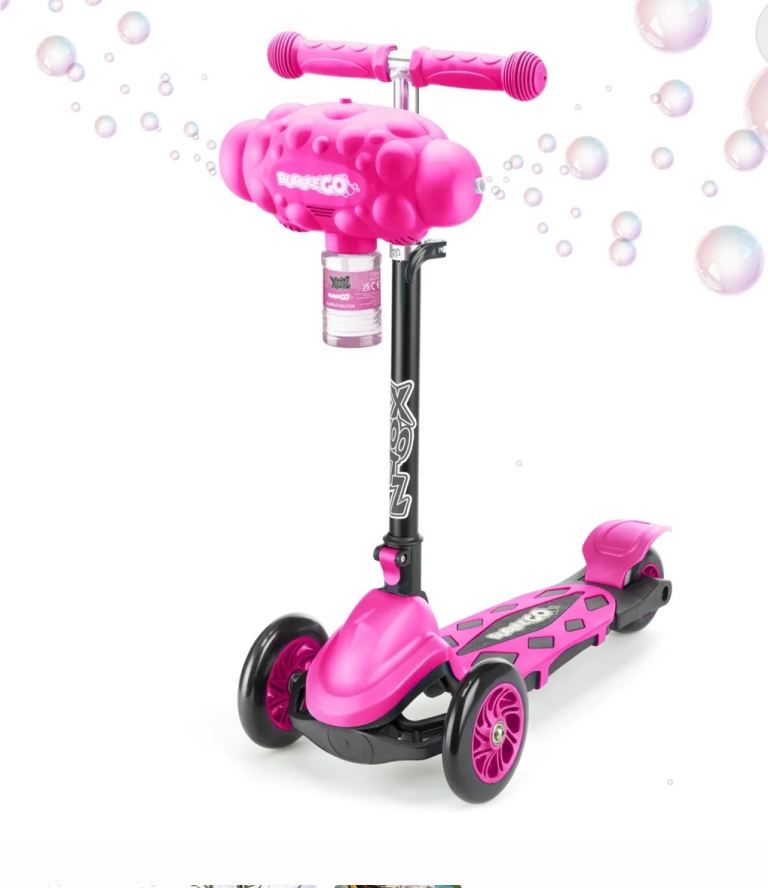 Xootz Bubble Go Scooter - Pink