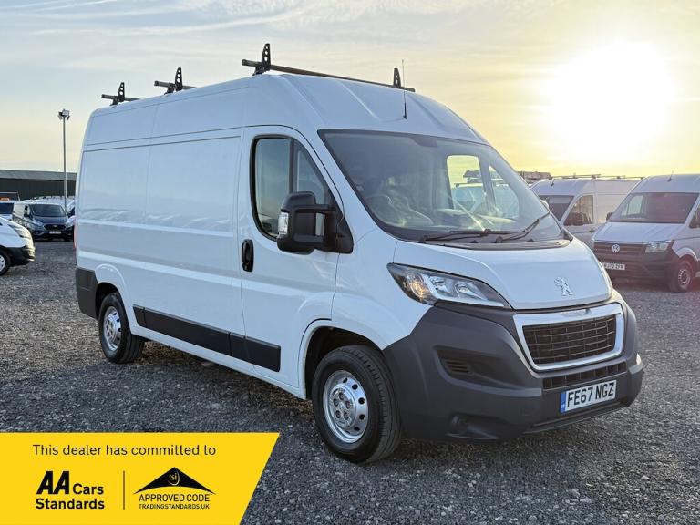 2017 Peugeot Boxer 2.0 BlueHDi H2 Van 130ps PANEL VAN DIESEL Manual