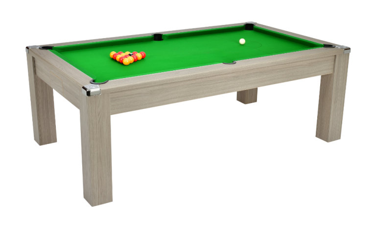 POOL DINING TABLE IN STOCK IN 7FT & 6FT AND 5 COLOUR CHOICES