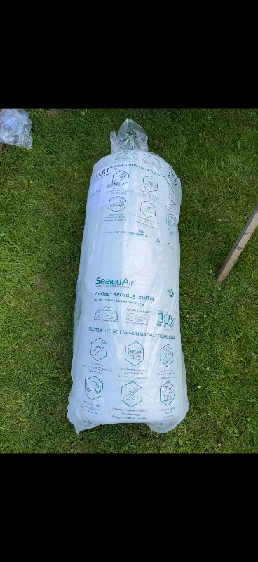Bubble wrap. 1200mm x 100m