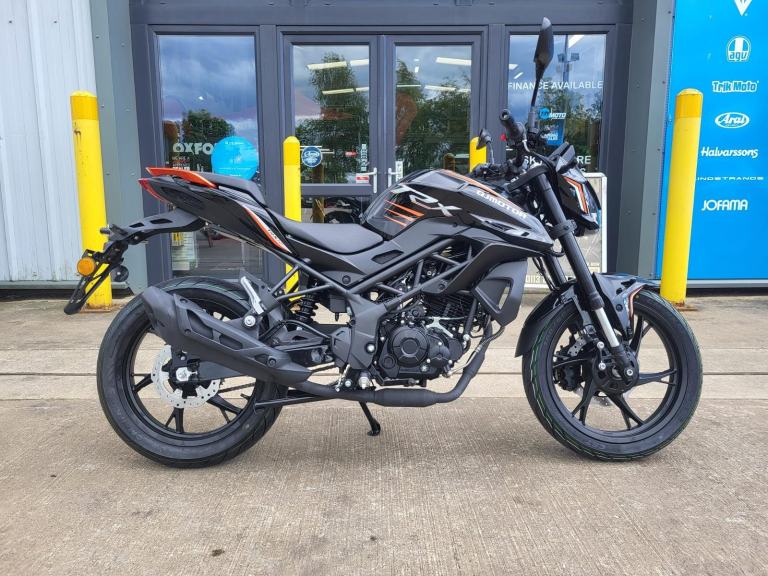QJ Motor TRX 125 - Black Honey Milk