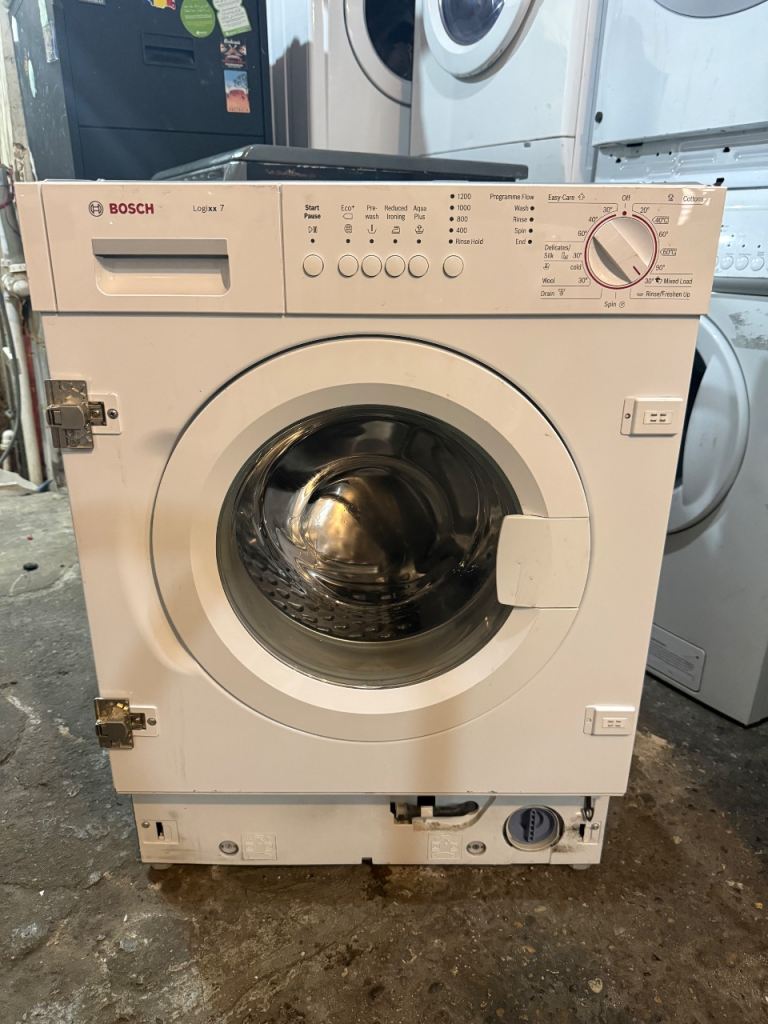 Bosch Logixx 7kg 1400 rpm Integrated Washing Machine – Excellent Condition
