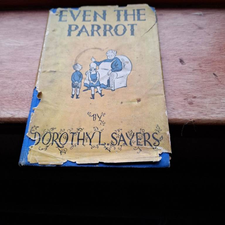 1944 first edition of Even the Parrot