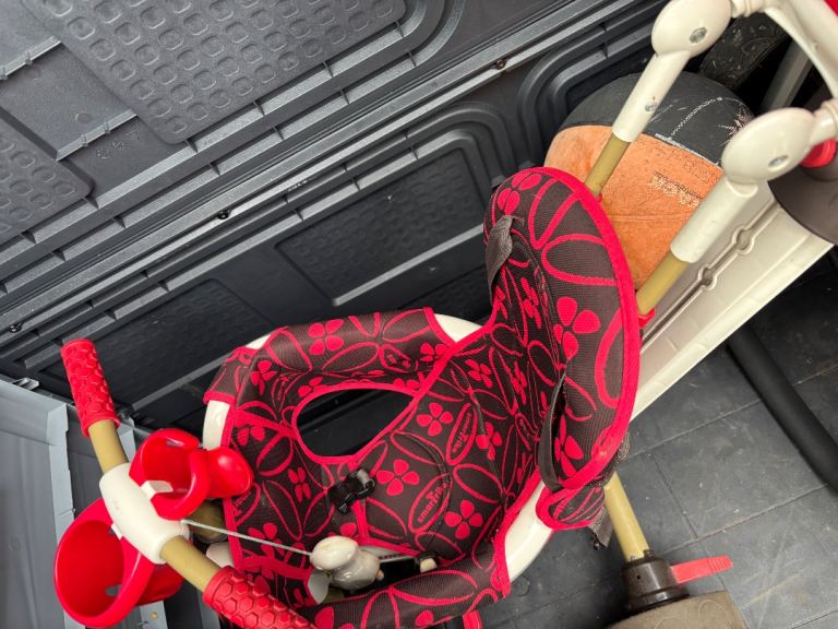 Red Reclining Smart Trike in Good Used Condition
