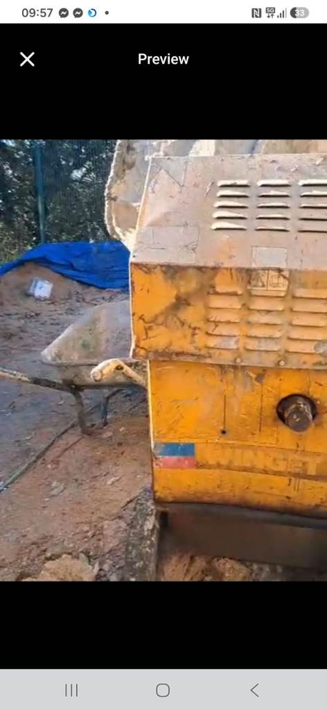 Benford 4 barrow cement mixer
