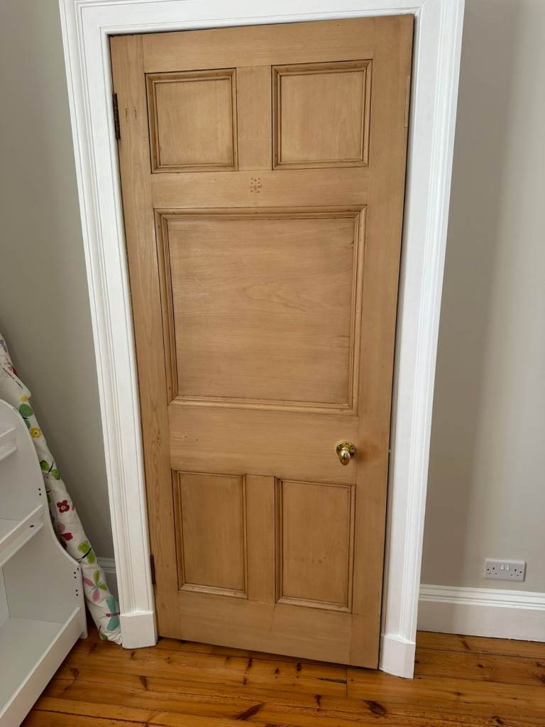 Edinburgh Press Wooden Door