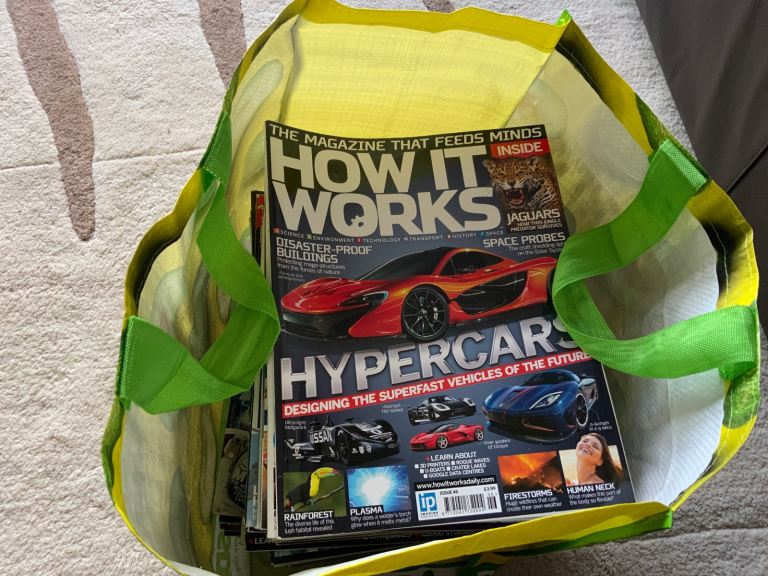 How it Works Magazines - over 50 copies -reduced